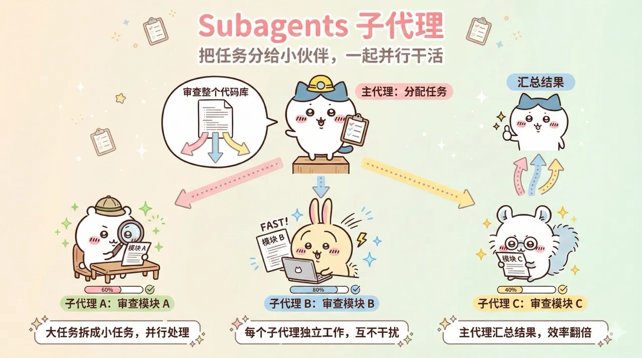 Subagents示意图